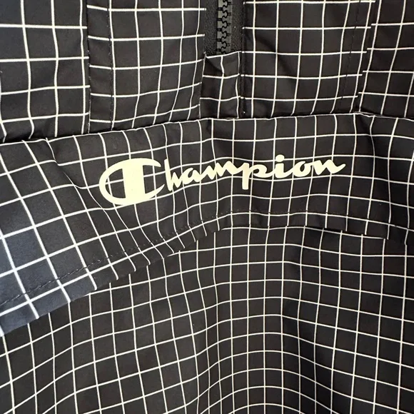 Champion MEN’s Puffer Anorak Quarter Zip Pullover (Size L) - Picture 6 of 14